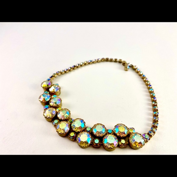 Antique Crystal Necklace - Picture 1 of 3